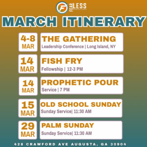 March Schedule of Events
